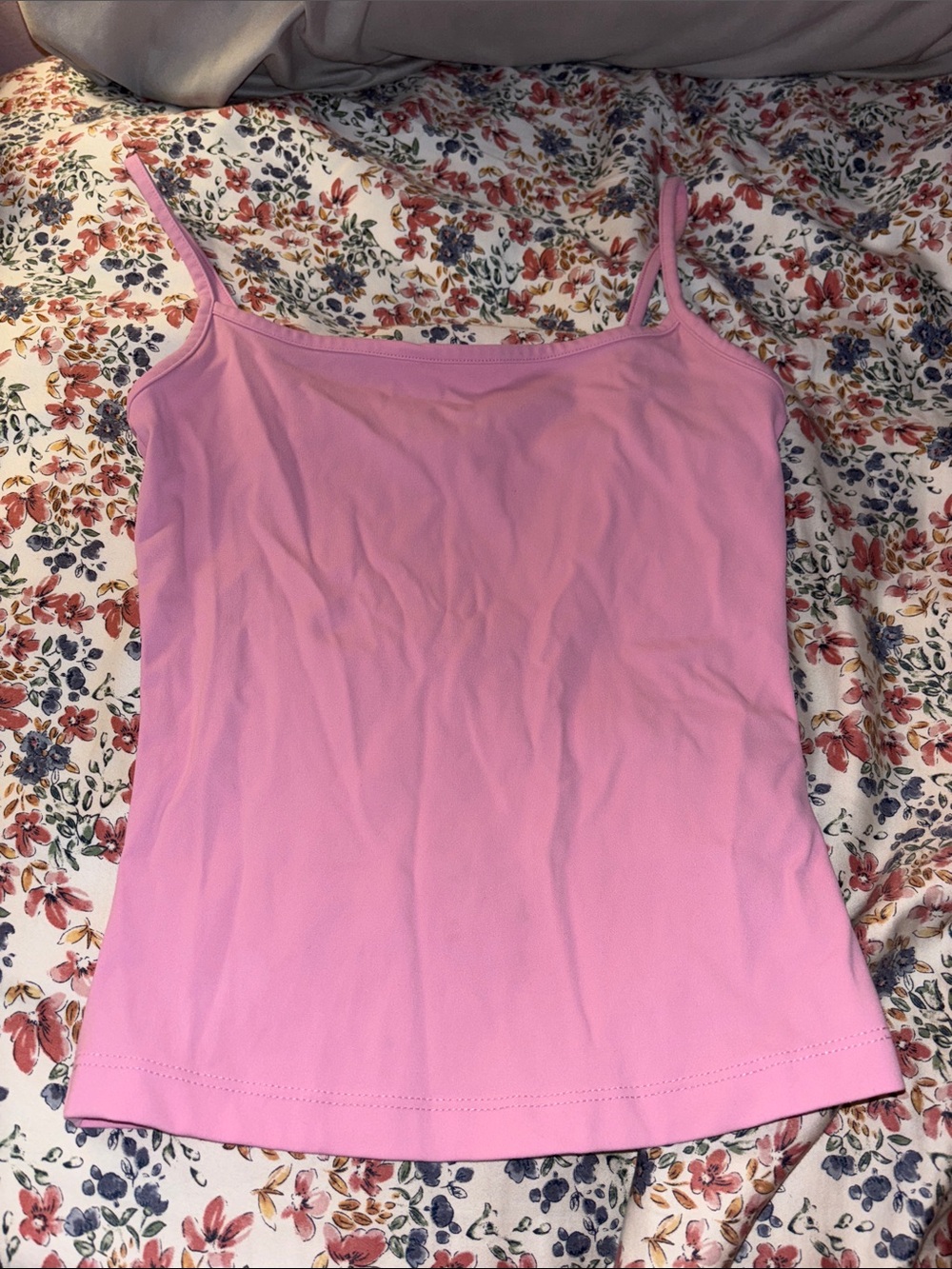 Garage Light Pink Spaghetti Strap Tank Top XS